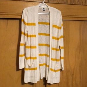 Open front cardigan